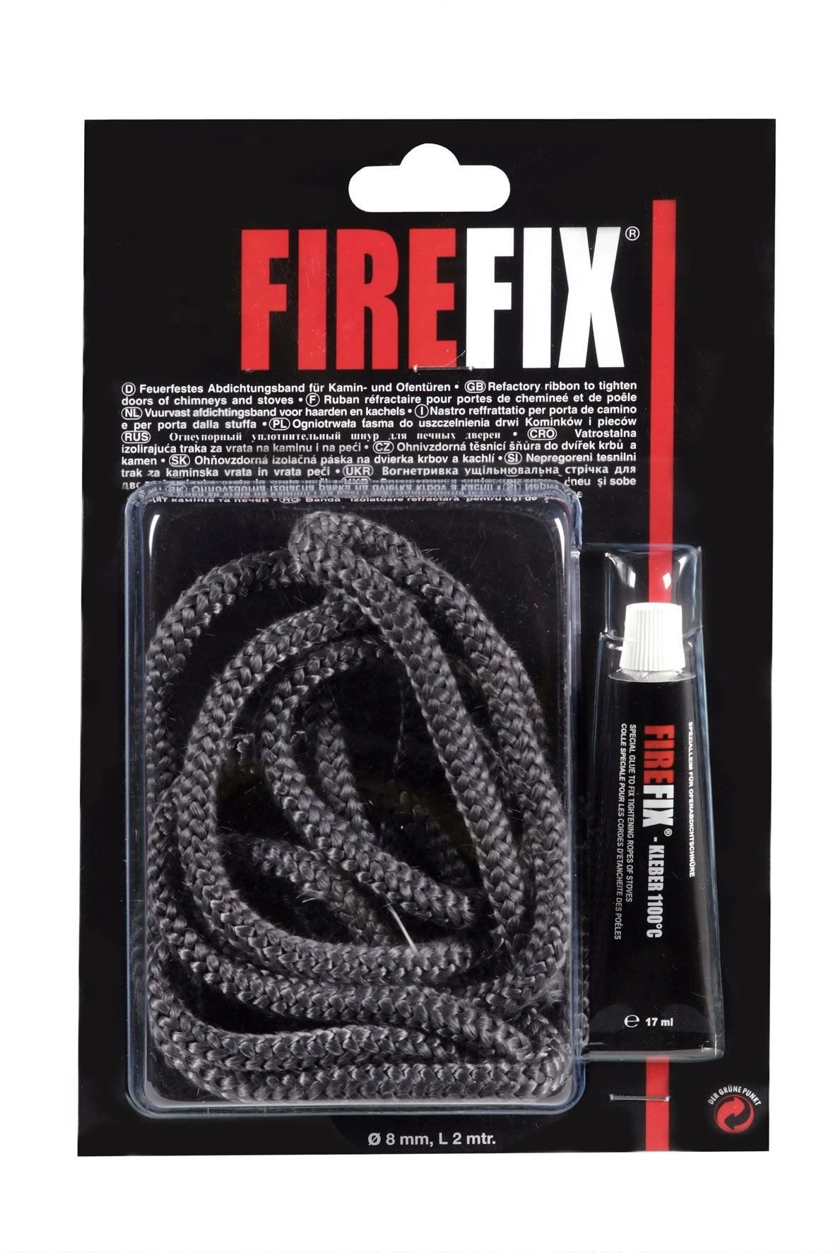 Firefix Keramikkordel, 2 M Länge, Inklusive Kleber, 0,8 Mm Ø 3 Firefix Keramikkordel, 2 M Länge, Inklusive Kleber, 0,8 Mm Ø
