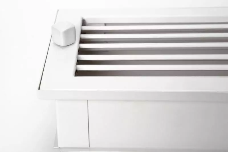 CB-tec Warmluftgitter Kamin Ofen Gitter Luftgitter Verstellbar 20 X 20 Cm Putzbündig, Weiß Wgpb2020w 4 CB-tec Warmluftgitter Kamin Ofen Gitter Luftgitter Verstellbar 20 X 20 Cm Putzbündig, Weiß Wgpb2020w – Bild 2