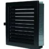CB-tec Warmluftgitter Kamin Ofen Gitter Luftgitter Verstellbar 20 X 20 Cm, Schwarz Wg2020s -Kaminzauber Geschäft 10645Q2020s 2