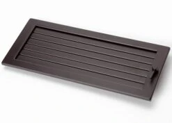 CB-tec Deckenluftgitter Kamin Ofen Deckengitter 45 X 23 Cm Schwarz Dg4523s
