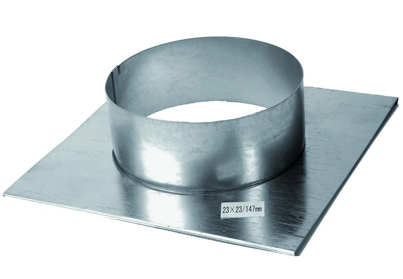 Stutzenblech Zu Luftgitter 45 X 23 Cm, Stutzen 150 Mm DU 3 Stutzenblech Zu Luftgitter 45 X 23 Cm, Stutzen 150 Mm DU