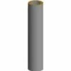 Rauchrohr Doppelwandig Ø150 X 1000mm Schwarz -Kaminzauber Geschäft 14 dia15100