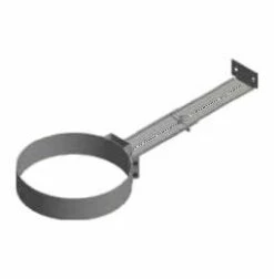 Verstellbare Wandhalterung 200-350 Für Doppelwandiges Rohr Ø150