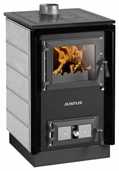 Justus Festbrennstoff-Herd Rustico 50 2.0 Speckstein