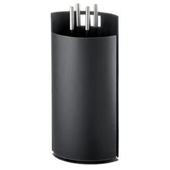 Lienbacher Kaminbesteck In Lederkorb