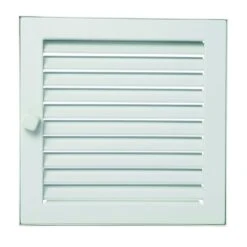 CB-tec Warmluftgitter Kamin Ofen Gitter Luftgitter Verstellbar 20 X 20 Cm, Weiß Wg2020w