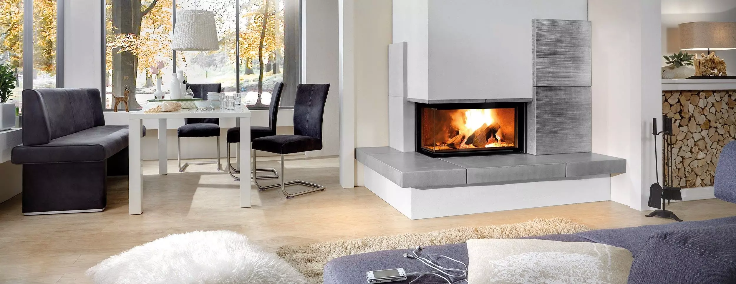 Schmid Kamineinsatz Ekko L 100(45)51h, Türhöhe 51 Cm, Hochschiebbar 4 Schmid Kamineinsatz Ekko L 100(45)51h, Türhöhe 51 Cm, Hochschiebbar – Bild 2