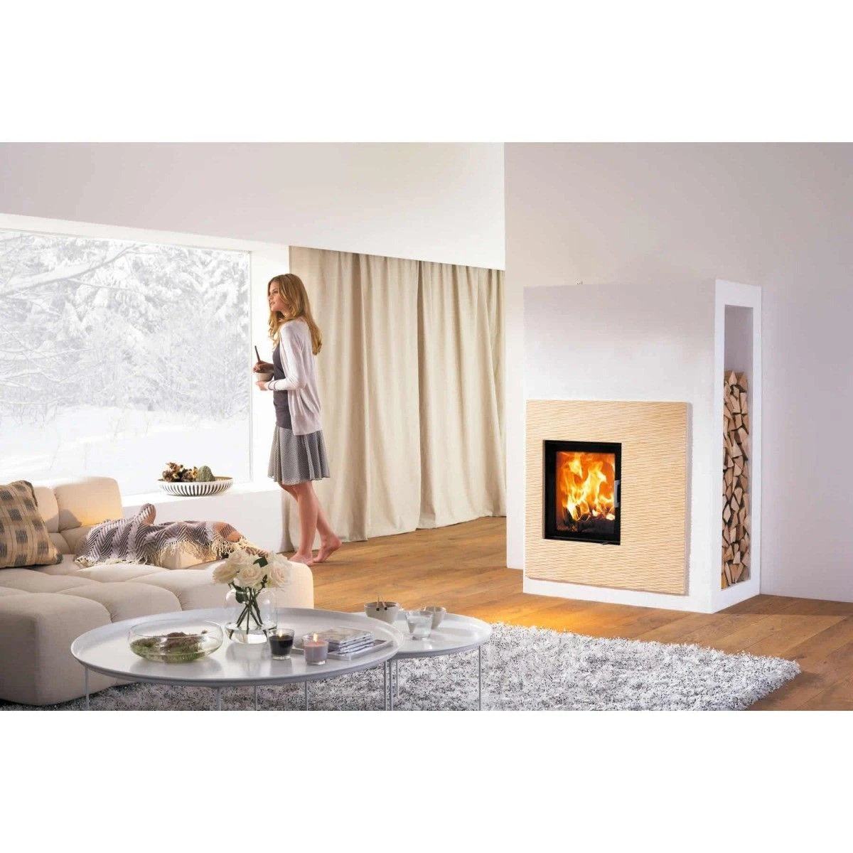 Austroflamm Kamineinsatz 45k 2.0 RLU - Gerade Scheibe 4 Austroflamm Kamineinsatz 45k 2.0 RLU - Gerade Scheibe – Bild 2
