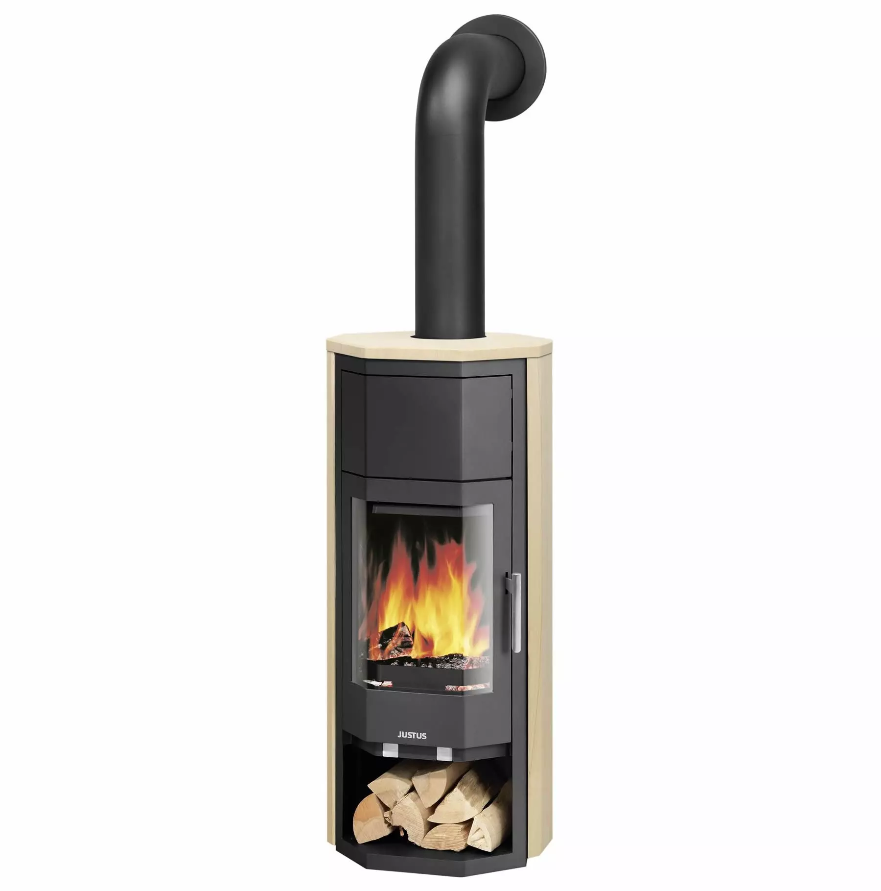 Justus Kaminofen Usedom 5 W+ 2.0 Speicherofen 4 Justus Kaminofen Usedom 5 W+ 2.0 Speicherofen – Bild 2