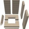 Ersatzteil Schamottesatz Mit Mauerwerksoptik Zu Schmid Kamineinsatz Ekko 45 -Kaminzauber Geschäft 662100 1251 jpg