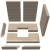 Ersatzteil Vermiculitesatz Mit Mauerwerksoptik Zu Schmid Kamineinsatz Ekko L/R 67(45) -Kaminzauber Geschäft 662600 1251 1 jpg