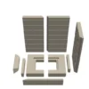 Ersatzteil Schamottesatz Mit Mauerwerksoptik Zu Schmid Kamineinsatz Ekko L/R 55(34) -Kaminzauber Geschäft 668100 1251 jpg