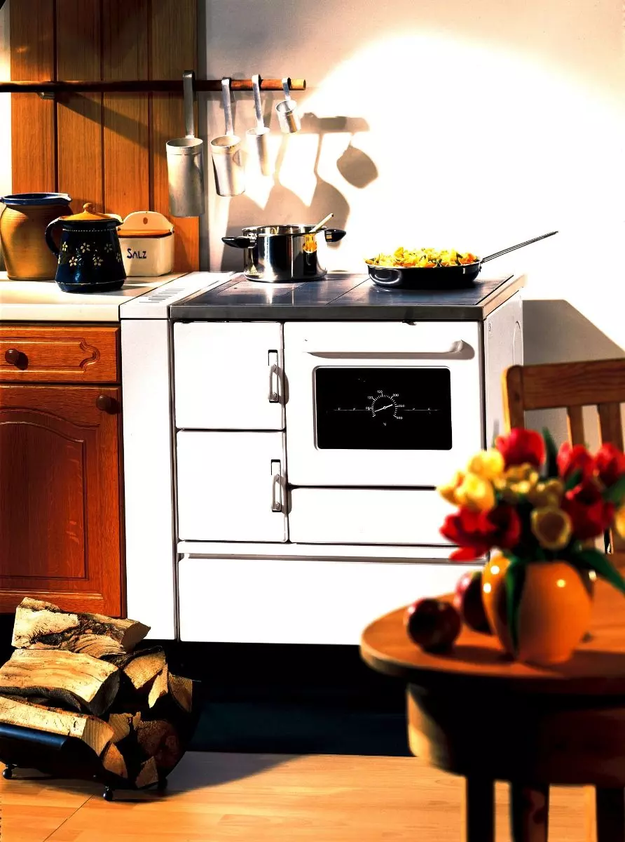 Wamsler Holzherd K 128 Weiß 4 Wamsler Holzherd K 128 Weiß – Bild 2
