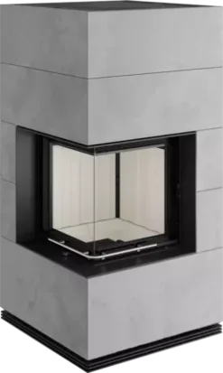 Spartherm Kaminbausatz SIM Mini 2LRh Kompakt-Kamin