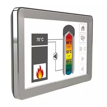 Schmid Multi-Regelung - SMR Glas Touch-Display Inkl. CAN-Buskabel 4 Schmid Multi-Regelung - SMR Glas Touch-Display Inkl. CAN-Buskabel – Bild 2