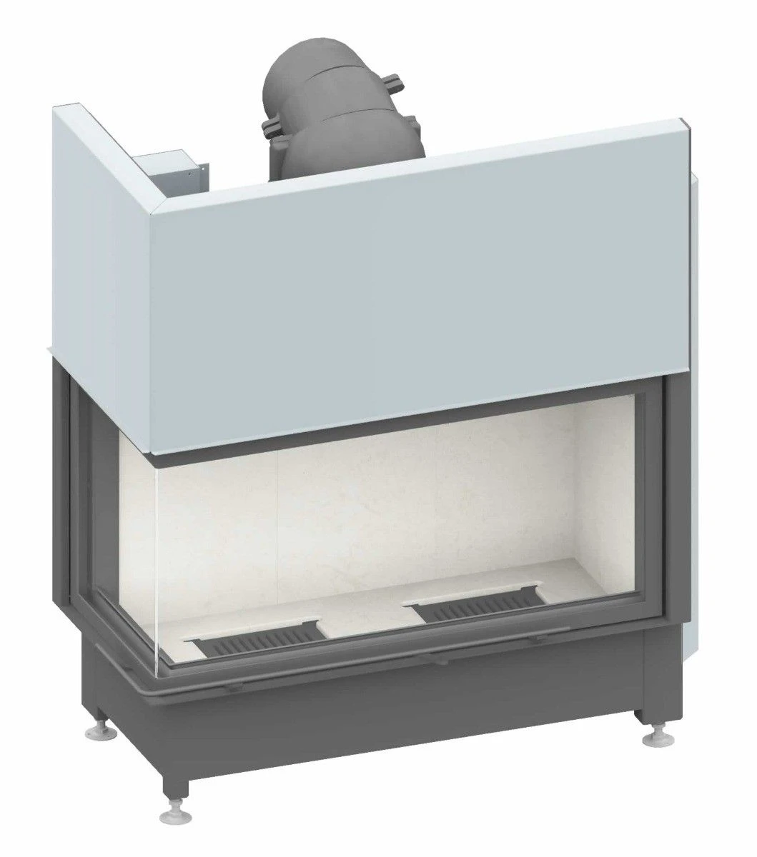 Schmid Kamineinsatz Ekko L 100(45)51h, Türhöhe 51 Cm, Hochschiebbar 3 Schmid Kamineinsatz Ekko L 100(45)51h, Türhöhe 51 Cm, Hochschiebbar