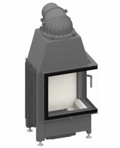 Schmid Kamineinsatz Ekko R 55(34)51, Türhöhe 51 Cm, Schwenkbar