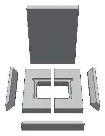 Ersatzteil Schamottesatz Premium Weiß Zu Schmid Kamineinsatz Ekko U 55(45) 3 Ersatzteil Schamottesatz Premium Weiß Zu Schmid Kamineinsatz Ekko U 55(45)