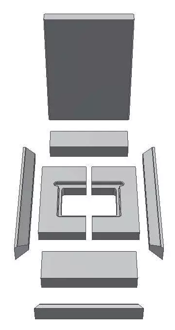 Ersatzteil Schamottesatz Premium Weiß Zu Schmid Kamineinsatz Ekko U 55(67) 3 Ersatzteil Schamottesatz Premium Weiß Zu Schmid Kamineinsatz Ekko U 55(67)