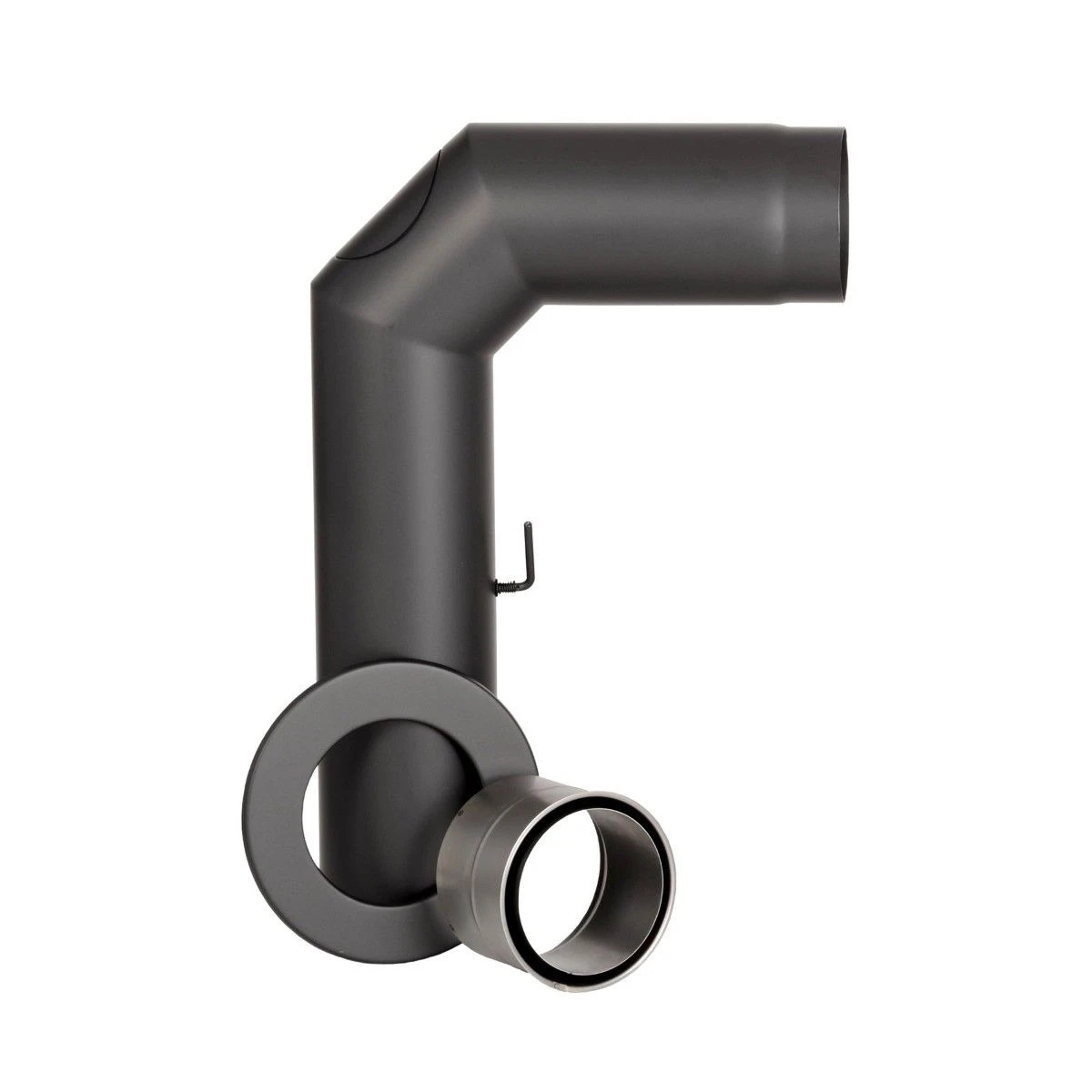 Kleining Premium Rauchrohr Set - Winkelrohr-Bogenset 90° 3 Kleining Premium Rauchrohr Set - Winkelrohr-Bogenset 90°