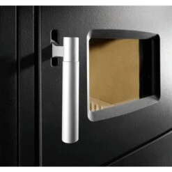 Buderus Heizeinsatz Logaflame HLS117 -Kaminzauber Geschäft griff detail.pjpeg