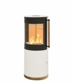 H&M Kaminofen Mono 3.0 -Kaminzauber Geschäft h m kaminofen mono 30 stahl creme weiss 2
