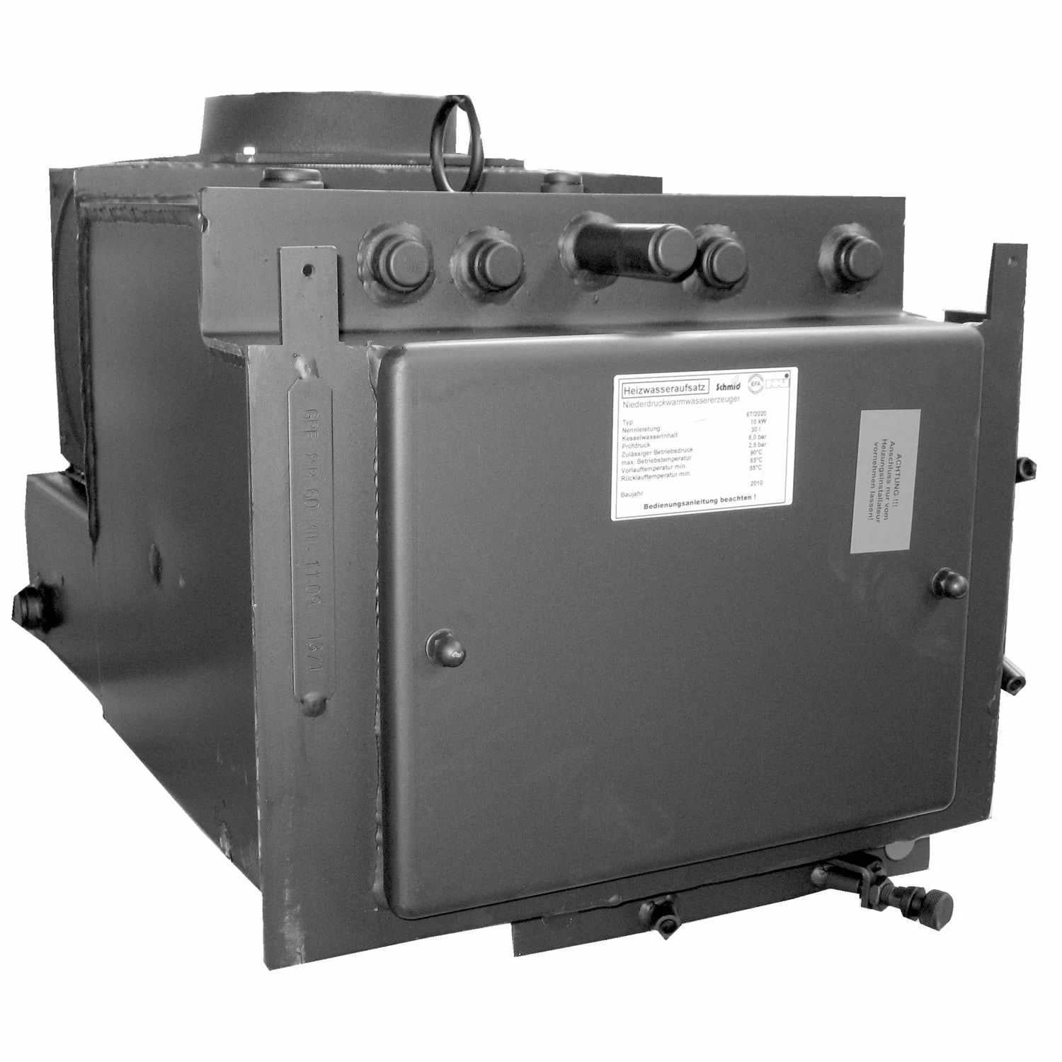 Schmid Heizeinsatz Heizwasser-Aufsatzregister HWAR L 3 Schmid Heizeinsatz Heizwasser-Aufsatzregister HWAR L