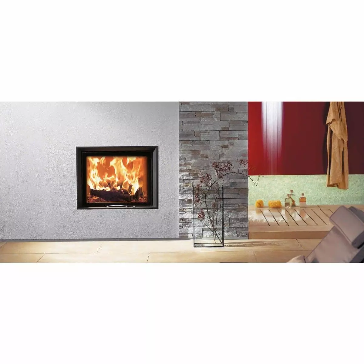 Austroflamm Kamineinsatz 65S 2.0 RLU - Schiebetür 4 Austroflamm Kamineinsatz 65S 2.0 RLU - Schiebetür – Bild 2