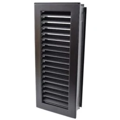 CB-tec Kaltluftgitter Kamin Ofen Luftgitter Hochkant 23 X 45 Cm Schwarz Kghk2345s