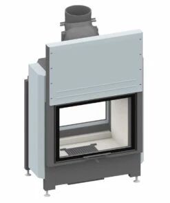 Schmid Durchsicht Kamineinsatz Lina TV 6757 H, Türhöhe 57 Cm, Hochschiebbar