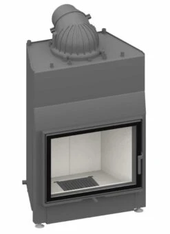 Schmid Kamineinsatz Lina W 6751 S Türhohe 51 Cm, Schwenkbar