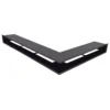CB-tec Eckluftleiste Kamin Ofen Eck-Luftleiste 44 X 82 Cm Kurzer Schenkel Rechts Schwarz, Lle4482rs -Kaminzauber Geschäft lle5577rs 2 1 1 jpg