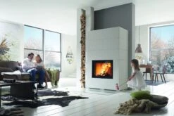 Wasserführender Kaminbausatz Speicher-Kamin Camina S7 Hoch Mit Kamineinsatz Lina W 6751