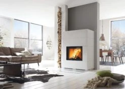 Kaminbausatz Speicher-Kamin Camina S7 Kurz Mit Kamineinsatz Lina 6751