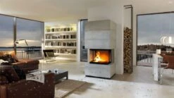 Kaminbausatz Speicher-Kamin Camina S13 -Kaminzauber Geschäft s13 speicherbeton