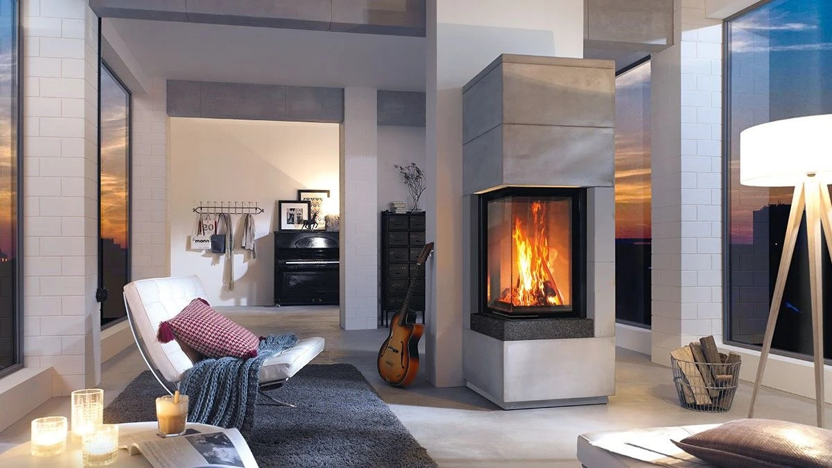 Kaminbausatz Speicher-Kamin Camina S9 Maxi Natursteinbank Mit Überstand 3 Kaminbausatz Speicher-Kamin Camina S9 Maxi Natursteinbank Mit Überstand