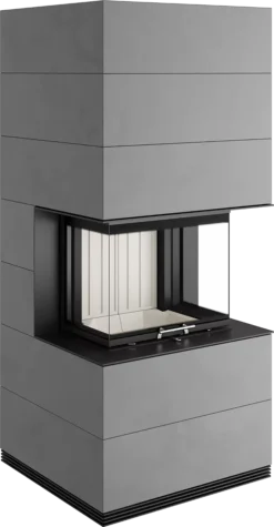 Spartherm Kaminbausatz SIM Arte 3RL-60h Kompakt-Kamin -Kaminzauber Geschäft sim arte 3rl 60h 2 3 feinbeton gespachtelt png