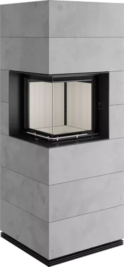 Spartherm Kaminbausatz SIM Mini 2LRh Kompakt-Kamin -Kaminzauber Geschäft sim mini 2lrh 3 3 beton natur png