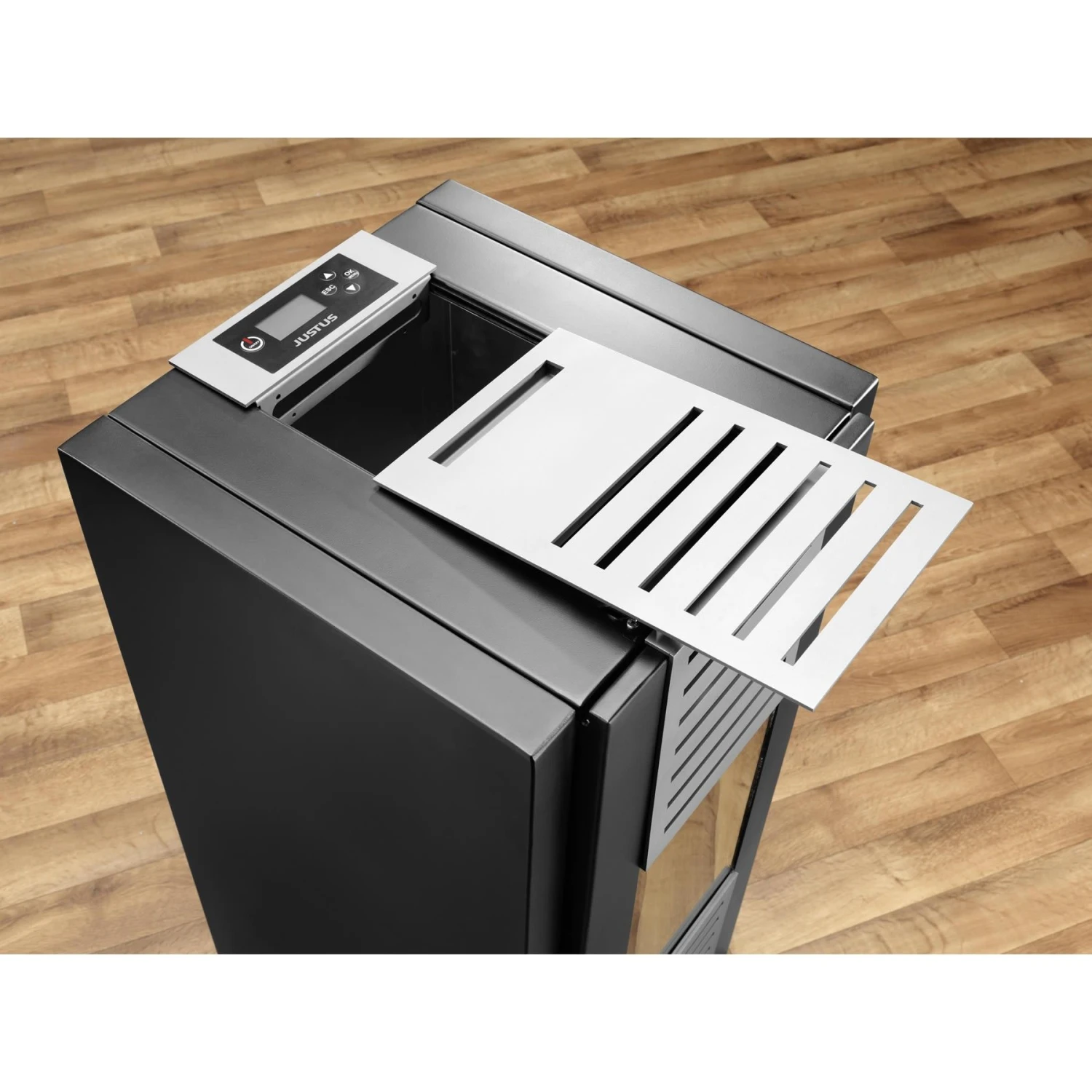 Justus Kaminofen Sirkos Aqua Wasserführender Pelletofen 6 Justus Kaminofen Sirkos Aqua Wasserführender Pelletofen – Bild 4