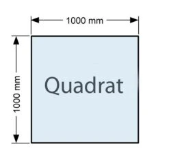 Kaminofen Unterlegplatte Bodenplatte Quadrat