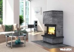 Willach Kaminbausatz Wega Speckstein Speicherkamin